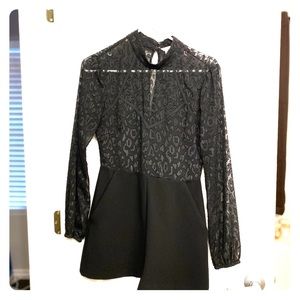 Vintage BCCGeneration Black Romper-like new!